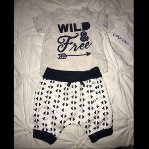 NWT 6-9 months Emily and Oliver boy outfit